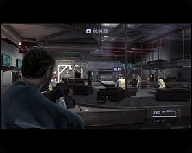 Skręcając w lewo powinniśmy zobaczyć wyjścia awaryjne [1] - Rozdział 11 - Bilet w jedną stronę (2) - Opis przejścia - Kane & Lynch 2: Dog Days - poradnik do gry