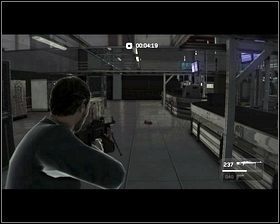 Po zabiciu wszystkich wrogów, idziemy do drzwi schowanych w prawym rogu sali [1] - Rozdział 11 - Bilet w jedną stronę (2) - Opis przejścia - Kane & Lynch 2: Dog Days - poradnik do gry