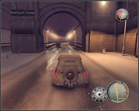 Gdy tylko dotrzesz na obwodnicę skręć w prawo i jedź na zachód #1 , a konkretnie w stronę piątej stacji benzynowej (punkt 5 na mapie) - Rozdział 3 - Wróg publiczny (4) | Opis przejścia Mafia II - Mafia II - poradnik do gry