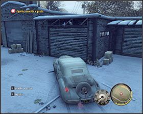 Po zakończonej rozmowie i otrzymaniu zapłaty (300 dolarów) za wykonaną robotę wsiądź do auta - Rozdział 2 - Nie ma jak w domu (3) | Opis przejścia Mafia II - Mafia II - poradnik do gry