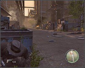 Przed Tobą kilkunastominutowa bitwa, której wygranie nie powinno jednak okazać się zbyt trudne - Rozdział 8 - Dzikusy (2) | Opis przejścia Mafia II - Mafia II - poradnik do gry