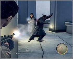 Nie wychodź zza zasłony dopóki nie zlikwidujesz wszystkich widocznych przeciwników - Rozdział 15 - Per aspera ad astra (1) | Opis przejścia Mafia II - Mafia II - poradnik do gry