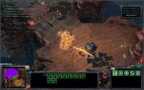Lokacja 2 - Dowództwo taktyczne | Wyzwania | StarCraft II Wings of Liberty - StarCraft II: Wings of Liberty - poradnik do gry