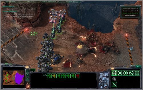Lokacja 3 - Dowództwo taktyczne | Wyzwania | StarCraft II Wings of Liberty - StarCraft II: Wings of Liberty - poradnik do gry