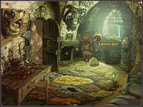 Potrzebne będzie mu do tego wiadro oraz widełki - Rozdział trzeci - Asgil (4) - The Whispered World - poradnik do gry
