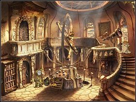 Następnie użyj ich na tablicy w wieży astronoma - Rozdział czwarty - Korona (4) - The Whispered World - poradnik do gry