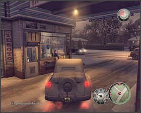 Pozostała Ci już tylko jedna stacja benzynowa do odwiedzenia (punkt 6 na mapie) - [Fabuła] cz.4 | Osiągnięcia związane z fabułą w Mafia II - Mafia II - poradnik do gry