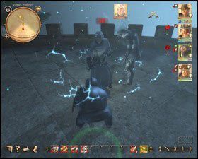 W walce z posągiem skuteczna jest magia - Zamek Nadoret (2) | Zadania główne w Drakensang The River of Time - Drakensang: The River of Time - poradnik do gry