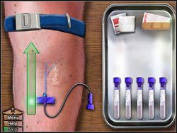 Krok 4 - Pobieranie krwi | Podstawy House M.D. - House M.D. - poradnik do gry