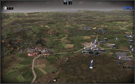 W pewnym momencie na polu bitwy pojawi się wroga artyleria - Francja - Utah Beach | Kampania | RUSE - R.U.S.E. - poradnik do gry