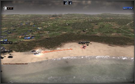 1 - Francja - Utah Beach | Kampania | RUSE - R.U.S.E. - poradnik do gry