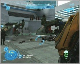 Po drugiej stronie od wejścia znajduje się lądowisko - Etap VII- Exodus (3) | Opis przejścia Halo Reach - Halo: Reach - poradnik do gry