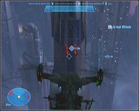 Gdy wszystkie przestaną istnieć, członkowie Noble Team wysuną Ci kolejne lądowisko z wysokiego, ostrzeliwanego wieżowca - Etap VIII- New Alexandria (2) | Opis przejścia Halo Reach - Halo: Reach - poradnik do gry