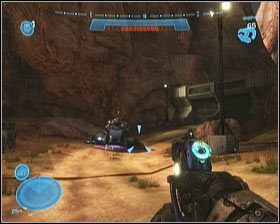 Wraith niszczymy standardowo - Etap X- The Pillar of Autumn (1) | Opis przejścia Halo Reach - Halo: Reach - poradnik do gry