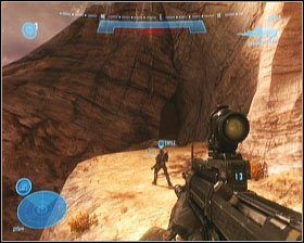 Przez moment nikt nie będzie Cię atakować - Etap X- The Pillar of Autumn (1) | Opis przejścia Halo Reach - Halo: Reach - poradnik do gry