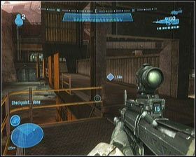 4 - Etap X- The Pillar of Autumn (2) | Opis przejścia Halo Reach - Halo: Reach - poradnik do gry