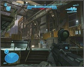 Zabij ich przemieszczając się bardzo ostrożnie i korzystając z licznych osłon otoczenia - Etap X- The Pillar of Autumn (3) | Opis przejścia Halo Reach - Halo: Reach - poradnik do gry