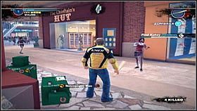 Po wyjściu na zewnątrz wciskamy TAB, żeby zobaczyć na mapie lokalizacje apteki (M1, 9) [1] - Wstęp (2) - Zadania główne - Dead Rising 2 - PC - poradnik do gry