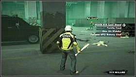 Jeżeli będziemy je mieli, chowamy się szybko za pobliską osłonę, unikamy granatów i powtarzamy atak - Case 6 - Zadania główne - Dead Rising 2 - PC - poradnik do gry