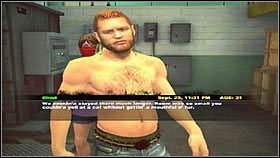 Gdy ogień zniknie, rozmawiamy z dwójką ocalałych ludzi [1], a następnie prowadzimy ich do schronu [2] - Case 1 (2) - Zadania poboczne - Dead Rising 2 - PC - poradnik do gry