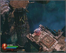 W ten sposób staniesz naprzeciw ruchomego mechanizmu - [Opis przejścia] Spider Tomb - cz. 3 | Lara Croft and the Guardian of Light - Lara Croft and the Guardian of Light - poradnik do gry