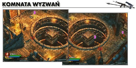 Wchodząc do wnętrza dostrzeżesz groźnie wyglądający otwór, na szczęście sama łamigłówka nie będzie trudna - [Opis przejścia] Forgotten Gate - cz. 2 | Lara Croft and the Guardian of Light - Lara Croft and the Guardian of Light - poradnik do gry