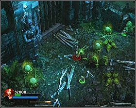 Dojdzie tam do załączenia krótkiej scenki, której koniec oznaczać będzie nieco większe starcie z przeciwnikami - [Opis przejścia] Toxic Swamp - cz. 1 | Lara Croft and the Guardian of Light - Lara Croft and the Guardian of Light - poradnik do gry