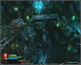 Następnie kontynuuj wycieczkę idąc w prawą stronę po drewnianych kładkach - [Opis przejścia] Toxic Swamp - cz. 3 | Lara Croft and the Guardian of Light - Lara Croft and the Guardian of Light - poradnik do gry