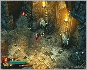 Obok wyjścia, którego pokonanie zakończy etap, znajdować się będzie ostatnia Czaszka [#10] (po lewej stronie) - [Opis przejścia] Flooded Passage - cz. 3 | Lara Croft and the Guardian of Light - Lara Croft and the Guardian of Light - poradnik do gry
