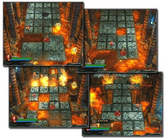 Ostatni odcinek to znów zapadające się platformy, urozmaicone spadającymi głazami - [Opis przejścia] Stronghold Passage - cz. 3 - Lara Croft and the Guardian of Light - poradnik do gry