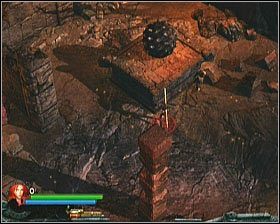 Po kilku krokach dotrzesz do miejsca z kulą - należy ją wziąć ze sobą i transportować w głąb etapu - [Opis przejścia] Mirrors Wake - cz. 1 | Lara Croft and the Guardian of Light - Lara Croft and the Guardian of Light - poradnik do gry