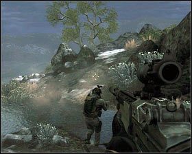 Czekamy na rozkaz, a następnie ściągamy im ze snajperki [1] - Dorothy to suka (1) | Opis przejścia Medal of Honor - Medal of Honor - poradnik do gry