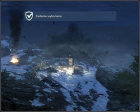 Oddalamy się później szybko, wspinamy na skałę [1] i wysadzamy bombę lewym przyciskiem myszy [2] - Dorothy to suka (1) | Opis przejścia Medal of Honor - Medal of Honor - poradnik do gry