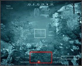 Drugi moździerz znajdziemy po prawej [1], a trzeci na dole [2] - Rewolwerowcy | Opis przejścia Medal of Honor - Medal of Honor - poradnik do gry