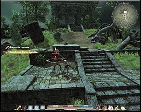 Po wykonaniu questu z chramem żywiołów porozmawiaj z Zyrą (M7A, 9) i wybierz drugą opcję dialogową - Słońce - Bagna (2) | Zadania główne Arcania Gothic 4 - Arcania: Gothic 4 - poradnik do gry