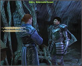 Udaj się teraz na wschód, a po kilku chwilach będziesz mógł zeskoczyć na niższy poziom #1 i w łatwy sposób wyjść z jaskiń - Bagna (2) | Zadania główne Arcania Gothic 4 - Arcania: Gothic 4 - poradnik do gry