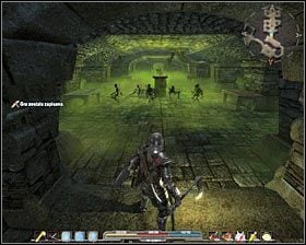 Wkrótce będziesz musiał skręcić na południe i niedługo po tym wpadniesz na nowego kamiennego golema #1 (M7C, 3) - Bagna (4) | Zadania główne Arcania Gothic 4 - Arcania: Gothic 4 - poradnik do gry