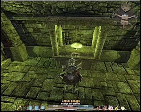 Możesz już powrócić do pomieszczenia z salą tronową (tego, w którym zeskakiwałeś na niższy poziom) i podejść do zignorowanej wcześniej metalowej bramki #1 (M7C, 12) - Bagna (5) | Zadania główne Arcania Gothic 4 - Arcania: Gothic 4 - poradnik do gry