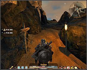 Po krótkiej wędrówce spotkasz też grupkę obsydianowych szkieletów i naturalnie w pierwszej kolejności warto byłoby zająć się zlikwidowaniem obdarzonego magicznymi zdolnościami kapłana #1 - Klasztor | Zadania główne Arcania Gothic 4 - Arcania: Gothic 4 - poradnik do gry