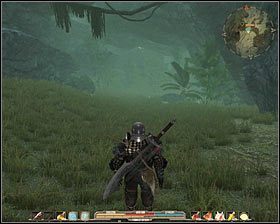 W dalszej części dżungli spotkasz także znane Ci już dzikie ścierwojady oraz nieco silniejsze prastare ścierwojady #1 - Czarne Jary i dżungla (1) | Zadania główne Arcania Gothic 4 - Arcania: Gothic 4 - poradnik do gry