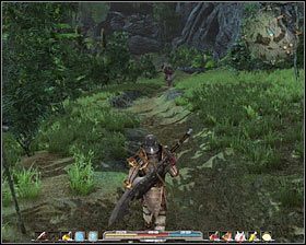 O tym, iż podążasz we właściwym kierunku, będą okazjonalnie informowały Cię znaki ostrzegawcze #1 - Czarne Jary i dżungla (2) | Zadania główne Arcania Gothic 4 - Arcania: Gothic 4 - poradnik do gry