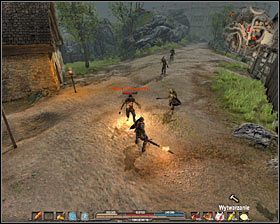 Po znalezieniu się na dziedzińcu fortecy wybierz przejście prowadzące na wschód #1 (M12B, 31) - Thorniara (5) | Zadania główne Arcania Gothic 4 - Arcania: Gothic 4 - poradnik do gry