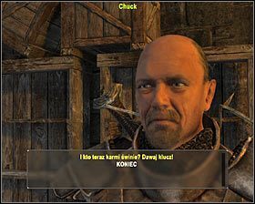 Po krótkiej rozmowie dojdzie do walki #1 , gdyż Chuck nie będzie chciał Ci polubownie przekazać klucza - Północne Stewark (1) | Zadania poboczne w Arcania Gothic 4 - Arcania: Gothic 4 - poradnik do gry