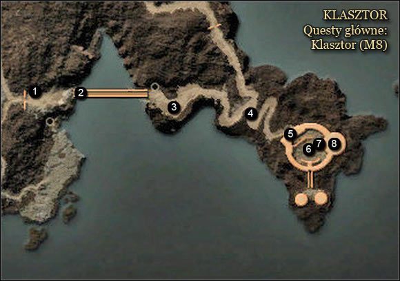 1 - Klasztor - Mapa | Zadania główne Arcania Gothic 4 - Arcania: Gothic 4 - poradnik do gry