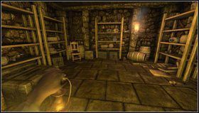 Znak zobaczymy kilka metrów dalej - skieruje nas schodami w dół - Amnesia Mroczny Obłęd: Prison (Northern Block) | Opis przejścia - Amnesia: Mroczny Obłęd - poradnik do gry