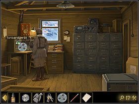 Kiedy Niemiec odejdzie, otwórz kluczami drzwi baraku po lewej - Rozdział II - Sekret w górach (3) | Opis przejścia Lost Horizon - Lost Horizon - poradnik do gry