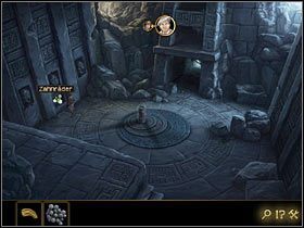 Opuść lodową pieczarę i na mapie wybierz pieczarę północną (u góry), czyli grotę z rozlewiskiem - Rozdział VII - Serce świata (2) | Opis przejścia Lost Horizon - Lost Horizon - poradnik do gry