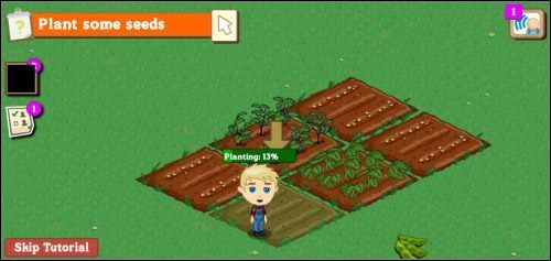Ostatni etap polega na sadzeniu roślin - Samouczek | Podstawy FarmVille - FarmVille - poradnik do gry