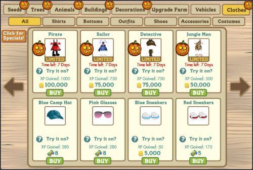 Niektóre fatałaszki do tanich z pewnością nie należą - Wygląd postaci | Podstawy FarmVille - FarmVille - poradnik do gry