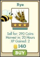 Żyto z pszczelarskim błogosławieństwem - Ul | Budynki w FarmVille - FarmVille - poradnik do gry